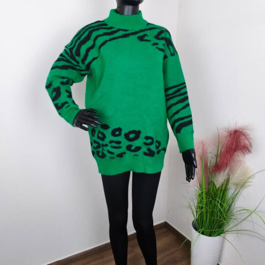 Zelený sveter